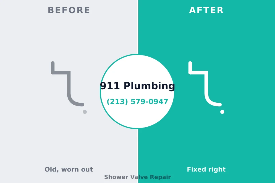 Before and after: plumbing company Leitchfield, KY